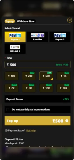 9kBoss App Deposit